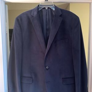 Men’s velvet 2 button blazer